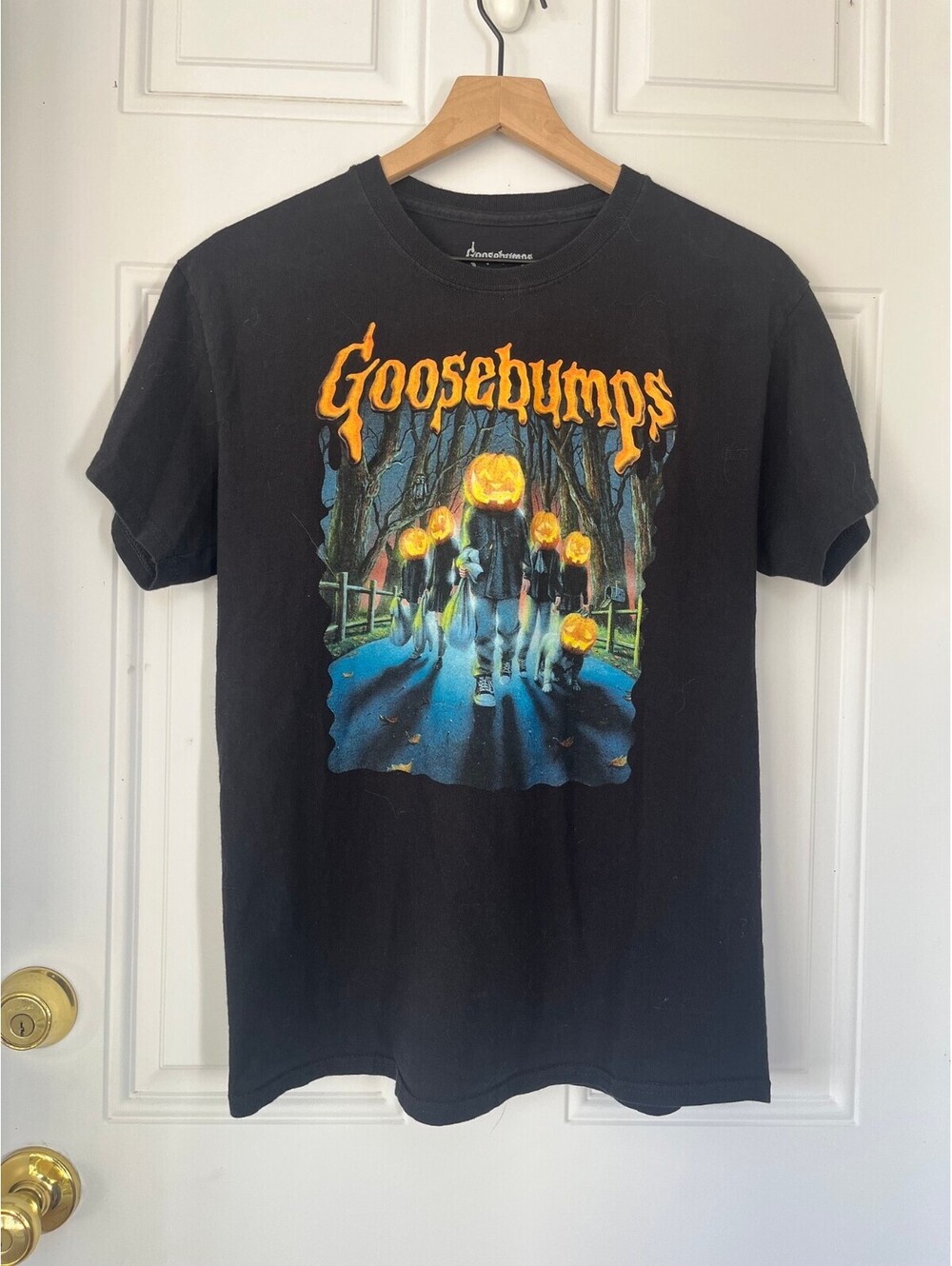 Goosebumps Jack O'lanterns Pumpkin M Medium Halloween 90s Y2K Book Spooky